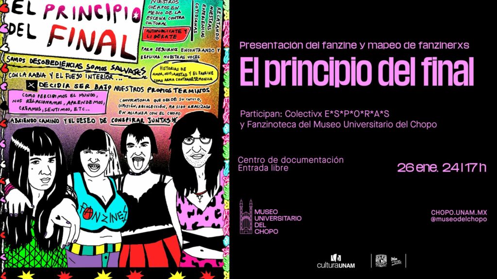 El Principio del Final presentación de Fanzine en el Chopo 1 422306798 763010662526256 3791966950723201976 n