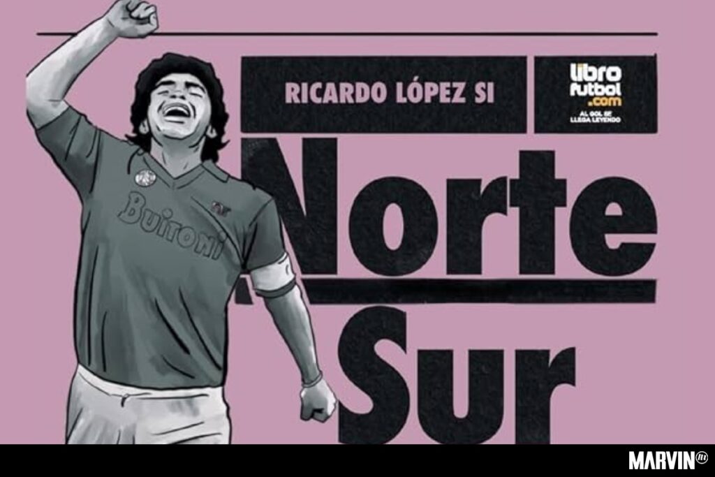 ‘Norte-Sur’: un libro en el que se piensa a Diego Armando Maradona