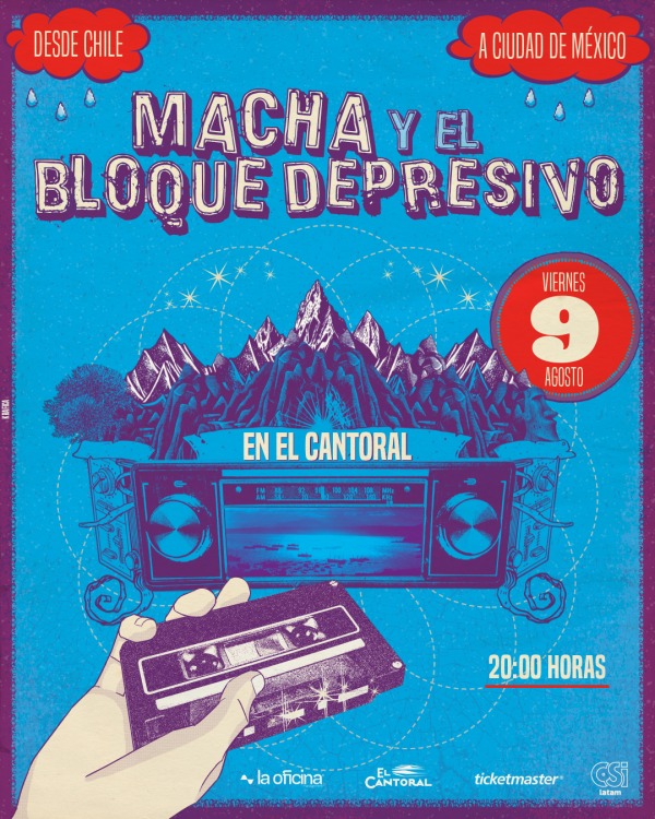 macha y el bloque depresivo entrevista chile el cantoral concierto 3