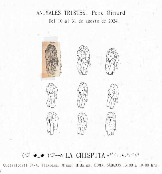 Animales Tristes expo de Pere Ginard en La Chispita 7 Captura de pantalla 2024 08 01 a las 14.37.34