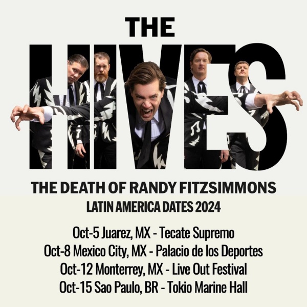 The Hives ponen a temblar a BTS con el video de "Rigor mortis radio" 1 the hives rigor mortis radio palacio de los deportes concierto 3