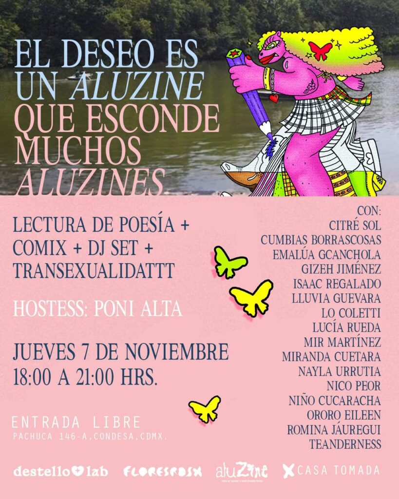 Aluzine Encuentro Editorial Trans 1 El deseo es evento previo