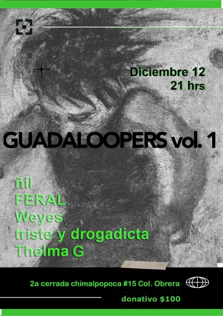 Guadaloopers Vol. 1 Música Experimental 5 Flyer Guada
