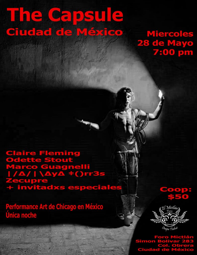 Flyer peromarce Art Chicago 1
