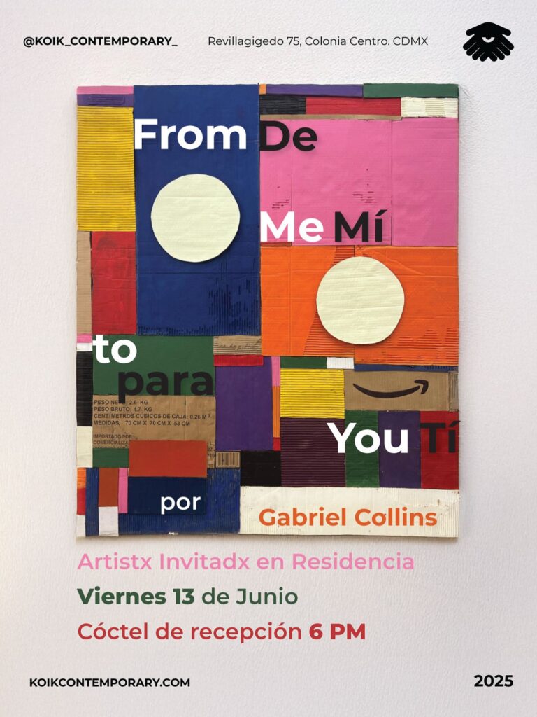 Gabriel Collins en KOIK Contemporary 1 Flyer Collins Koik