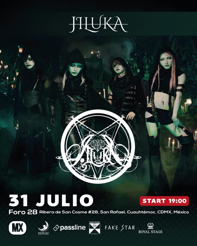 Jiluka trae el caos del visual kei a CDMX 1 https://marvin.com.mx/evento/jiluka-visual-kei-en-mexico-foro-28-cdmx/
