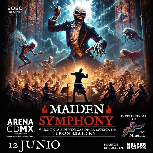 Maiden Symphony retumbará en la Arena CDMX 1 maiden symphony arena cdmx concierto 1