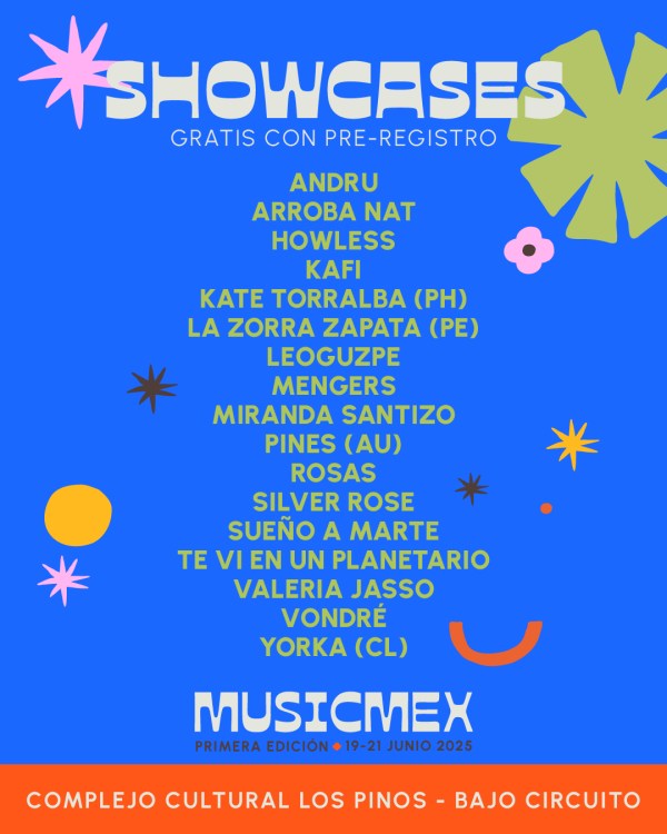 Llega Musicmex 2025, una mirada a la actual era sonora de México 2 musicmex complejo cultural los pinos bajo circuito 2025 2