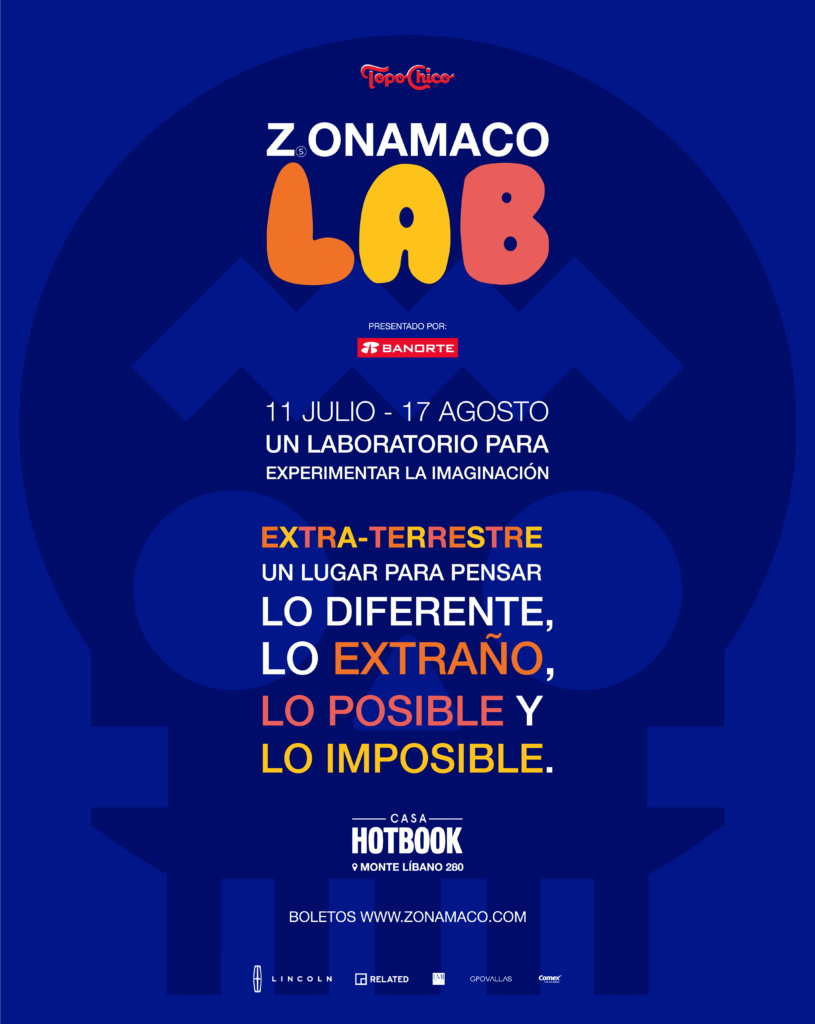 Zona Maco Lab en Casa Hotbook 1 CARTEL OFICIAL ZsONAMACO LAB