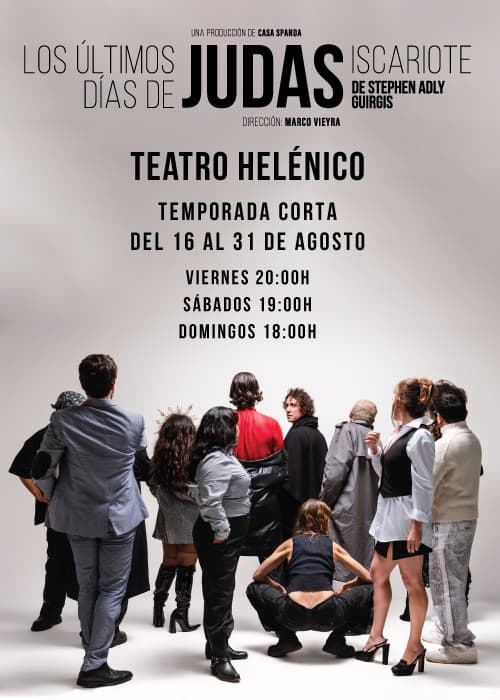 Los Últimos Días de Judas Iscariote en el Teatro Helénico 1 Judasisca