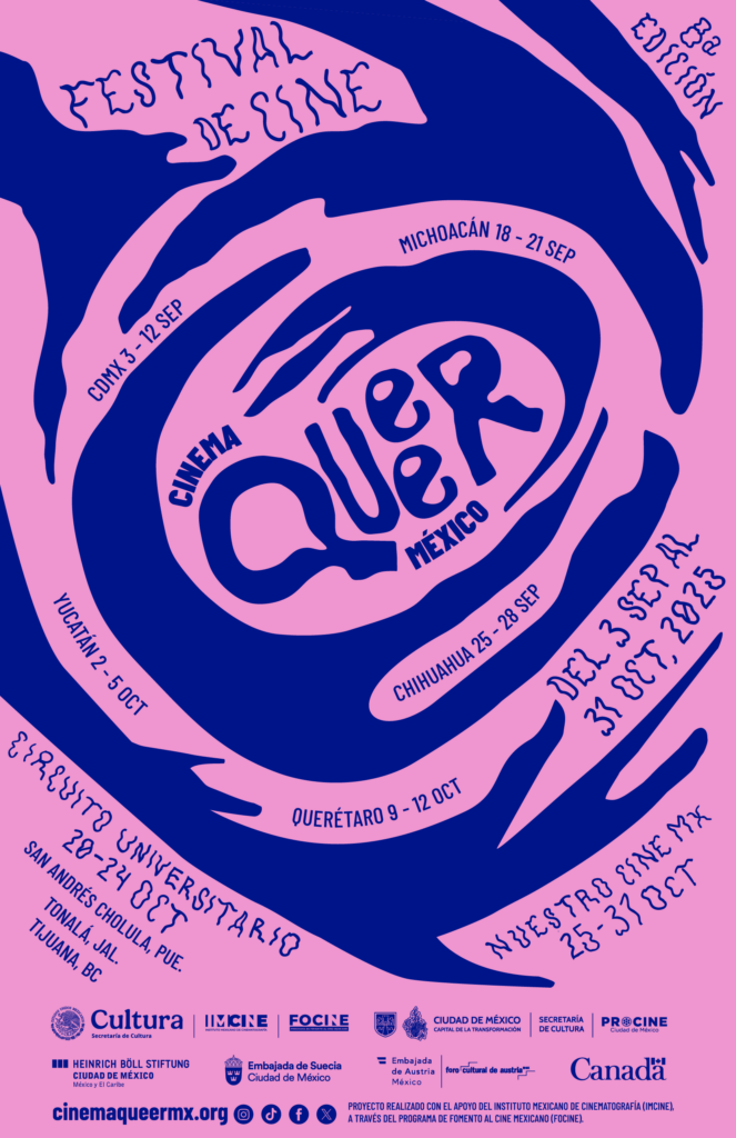 Cinema Queer México 8a Edición 1 CARTEL CQM 2025