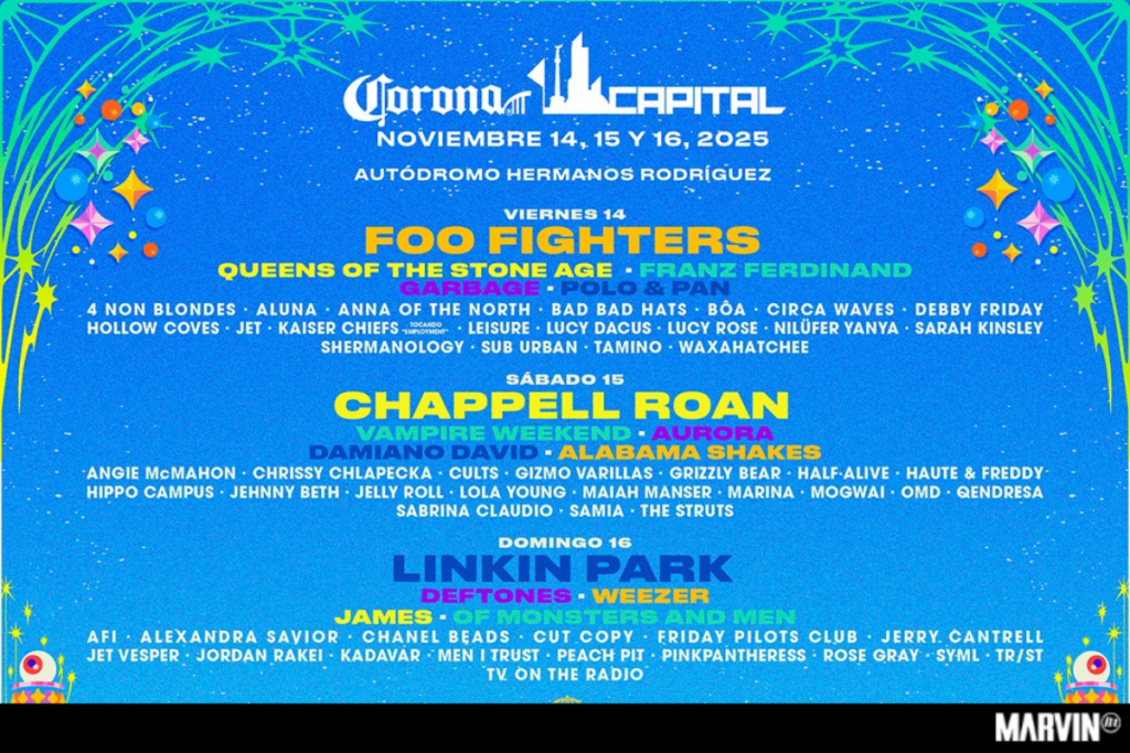 Corona Capital 2025: La fiesta del año ya tiene fecha