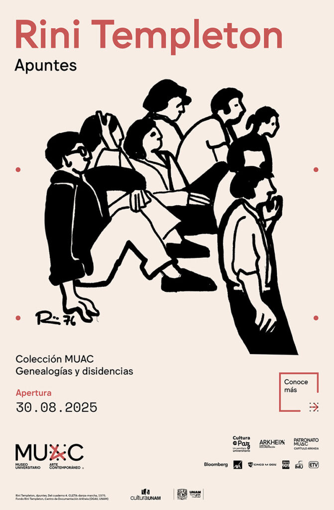 Rini Templeton en el MUAC 3 Flyer Rini MUAC