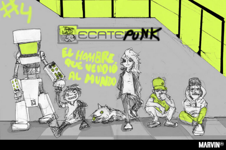 Cómic Ecatepunk, sobrevivir desde los márgenes