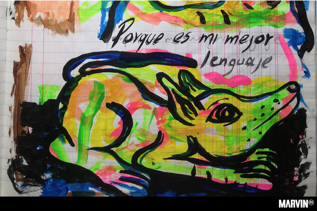 Filogonio Naxin Entrevista Dibujada