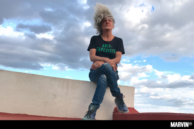 Liliana Felipe en el Chopo