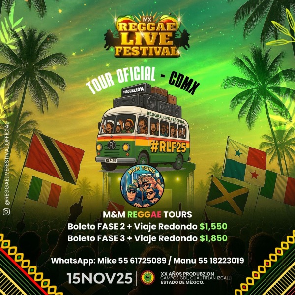 reggae live festival steel pulse cuautitlan 2025 1