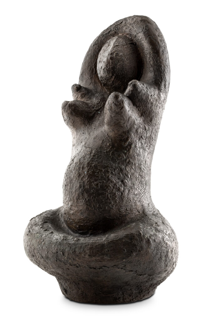 Geles Cabrera en Bellas Artes 1 Figura de cuatro pechos 1978