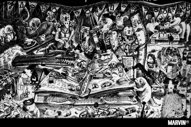 Banquete Fanzinero en Casa Rafael Galvan