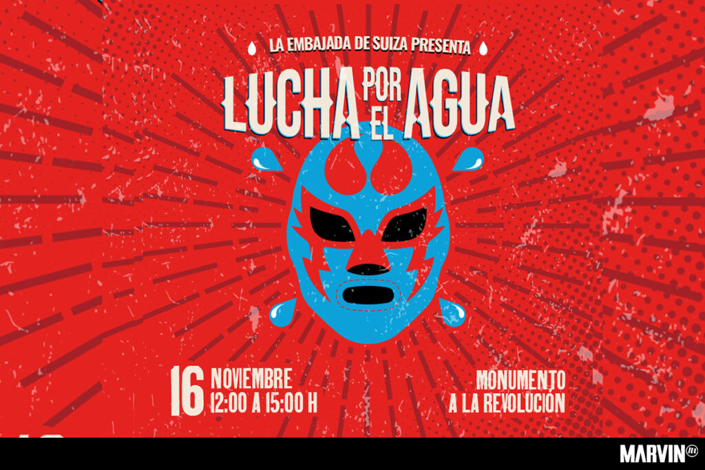 Lucha por el Agua en  Monumento a la Revolución