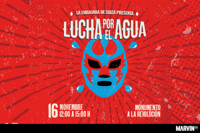 Lucha por el Agua en  Monumento a la Revolución