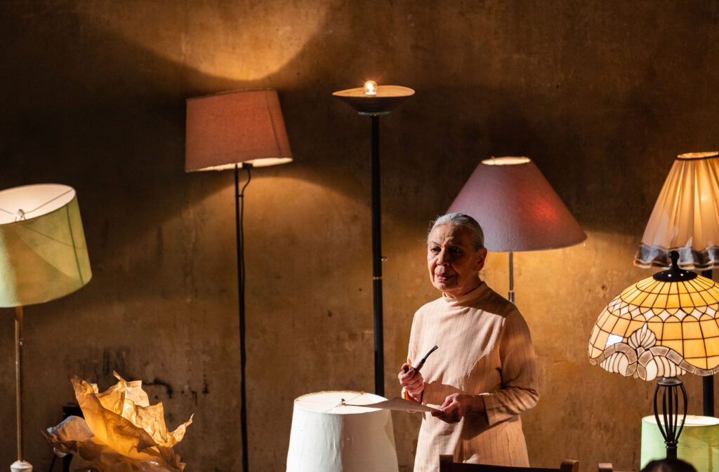 Prendida de las lamparas Teatro UNAM Pili Pala