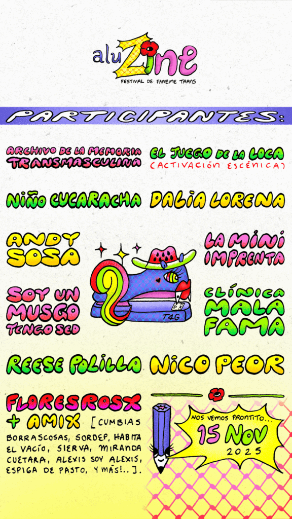 AluZine Festival de Fanzine Trans 2 aluZine poster 1080x1920 2