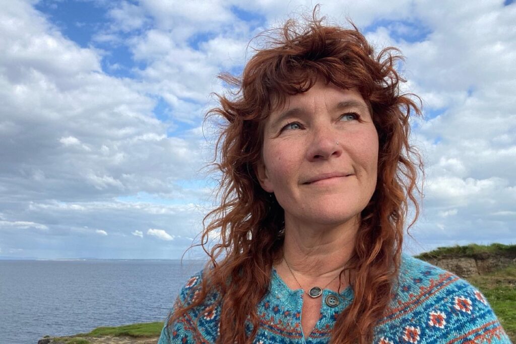 Café Marvin en el cobijo cristalino con Julia Francis