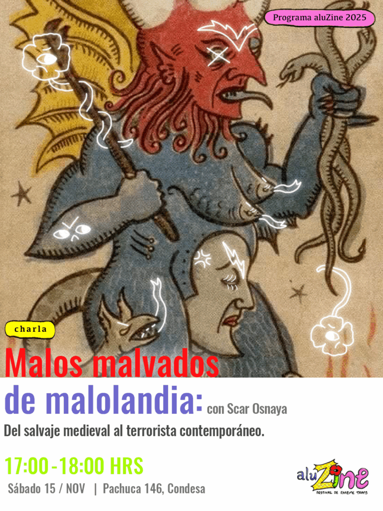 AluZine Festival de Fanzine Trans 5 malos malvados aluzine 2025