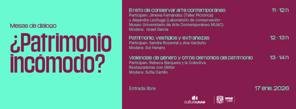 ¿Patrimonio Incómodo? Mesas de diálogo en el Chopo 3 Patri