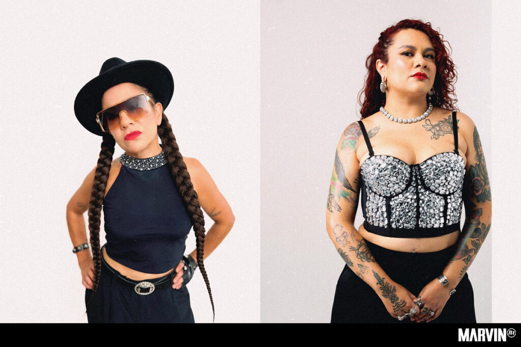 Miss Bolivia y Rebeca Lane en el Hilvana