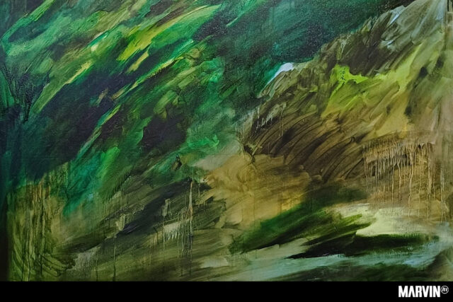 Noomateria de Roberto Carrillo en Palacio de Clavijero