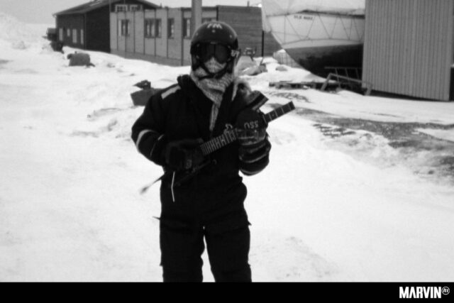 Alan Courtis y su cruda bitácora polar