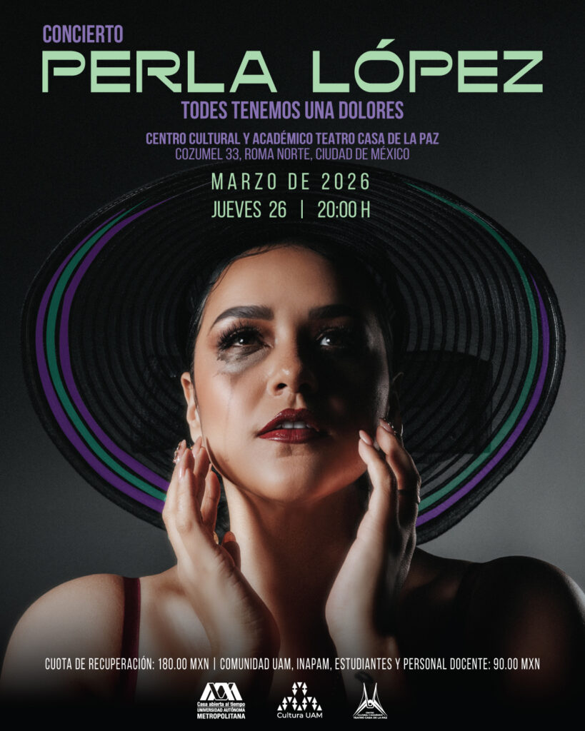 Perla López en Teatro Casa de la Paz 1 CONCIERTO PERLA LOPEZ