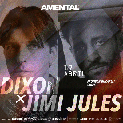 Jimi Jules y Dixon en México 1 FlyerBUCA