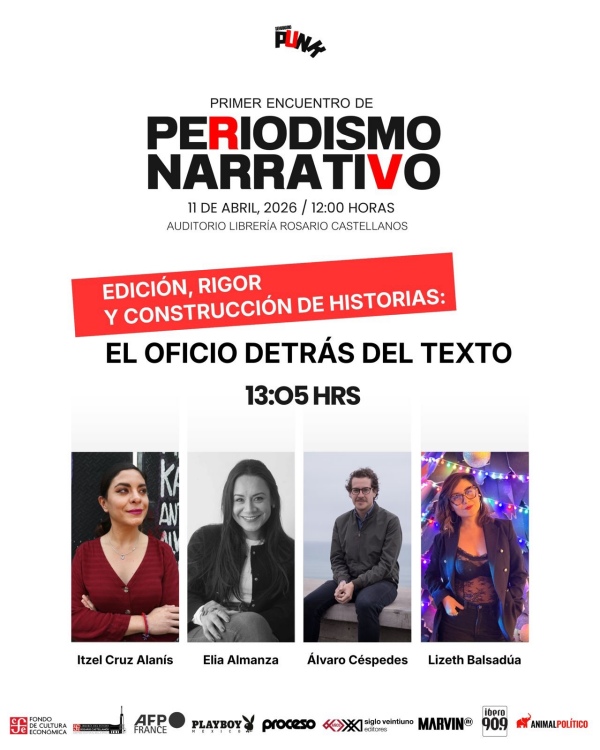 Semanario Punk presenta el ‘Primer encuentro de periodismo narrativo’ en la CDMX 4 primer encuentro de periodismo narrativo semanario punk 4