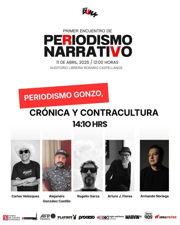 Semanario Punk presenta el ‘Primer encuentro de periodismo narrativo’ en la CDMX 5 primer encuentro de periodismo narrativo semanario punk 5
