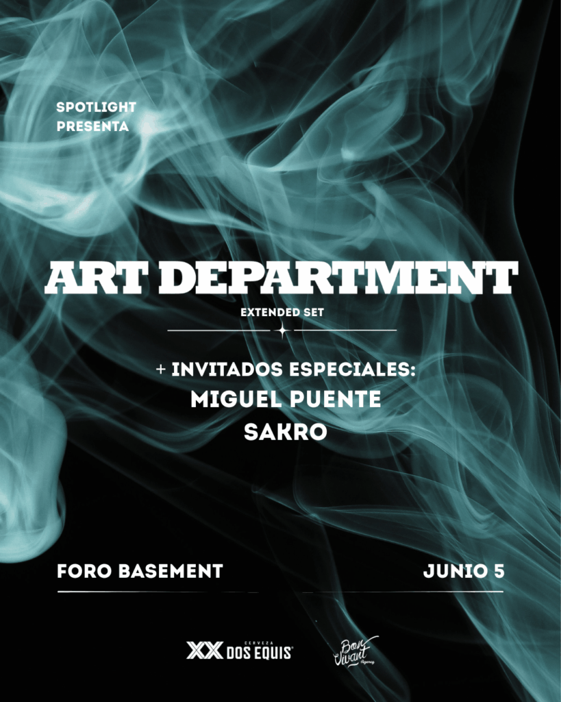 House de etiqueta: Art Department regresa a la CDMX con un extended set 1 https://marvin.com.mx/art-department-dj-set-miguel-puente-sakro-house/