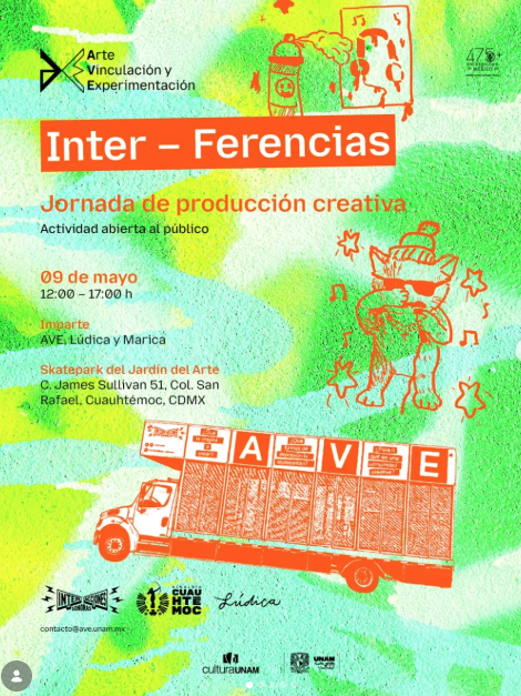 AVE, Arte, Vinculación y Experimentación en Parque Sullivan 1 Ave