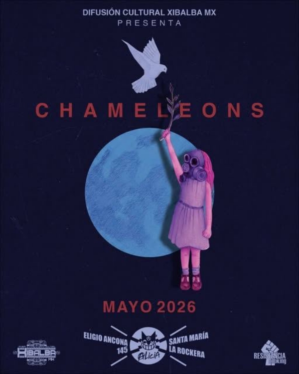 the chameleons multiforo alicia cdmx concierto 1