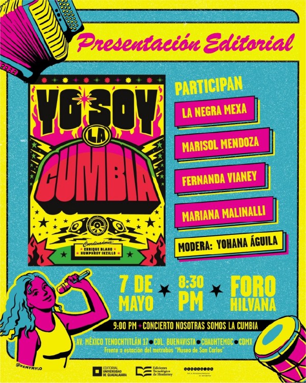 ‘Yo soy la cumbia’: Un libro que se lee bailando 2 yo soy la cumbia libro editorial udg presentaciones cdmx 2