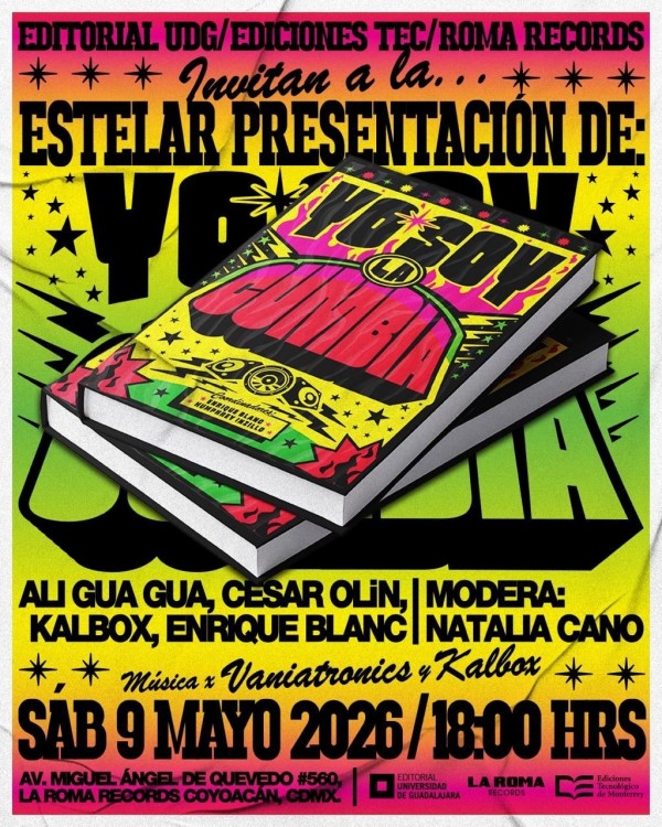 ‘Yo soy la cumbia’: Un libro que se lee bailando 4 yo soy la cumbia libro editorial udg presentaciones cdmx 4