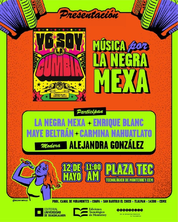 ‘Yo soy la cumbia’: Un libro que se lee bailando 5 yo soy la cumbia libro editorial udg presentaciones cdmx 6