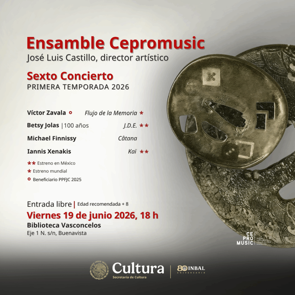 CEPROMUSIC en la Vasconcelos 1 Ecard 6o concierto Cepromusic