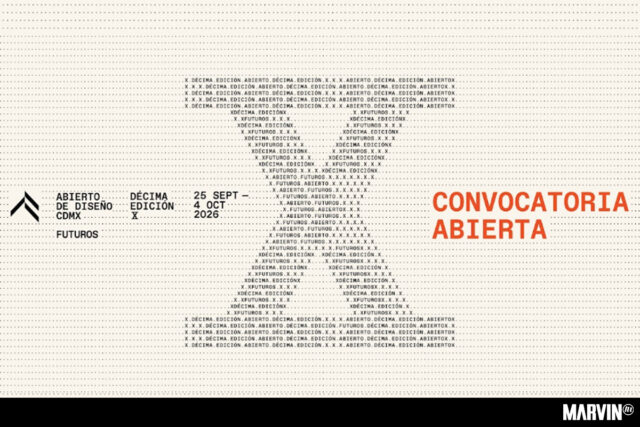 Convocatoria Abierto de Diseño CDMX