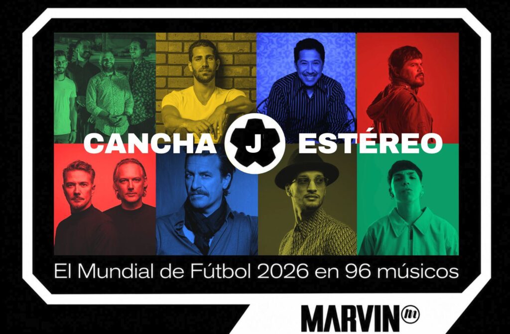 Cancha Estéreo: el Mundial 2026 en 96 músicos (Grupo J)