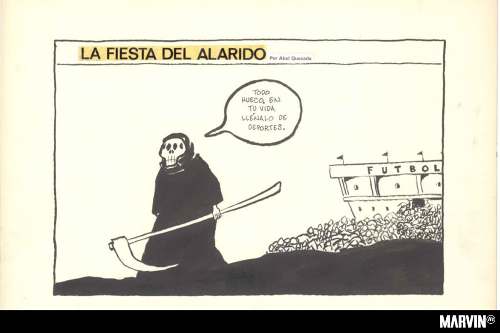 Abel Quezada entre Arte y Deporte