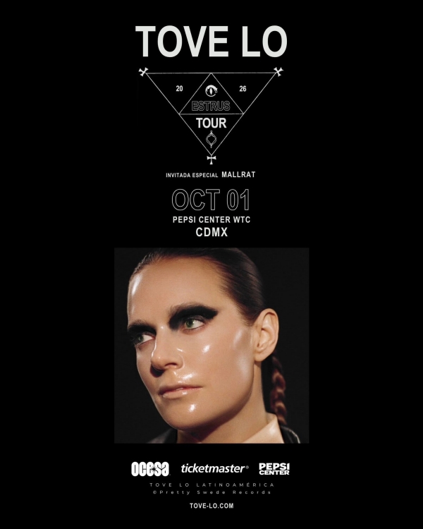 Tove Lo y su pop de filo fino llegarán al Pepsi Center 1 tove lo concierto pepsi center cdmx 1
