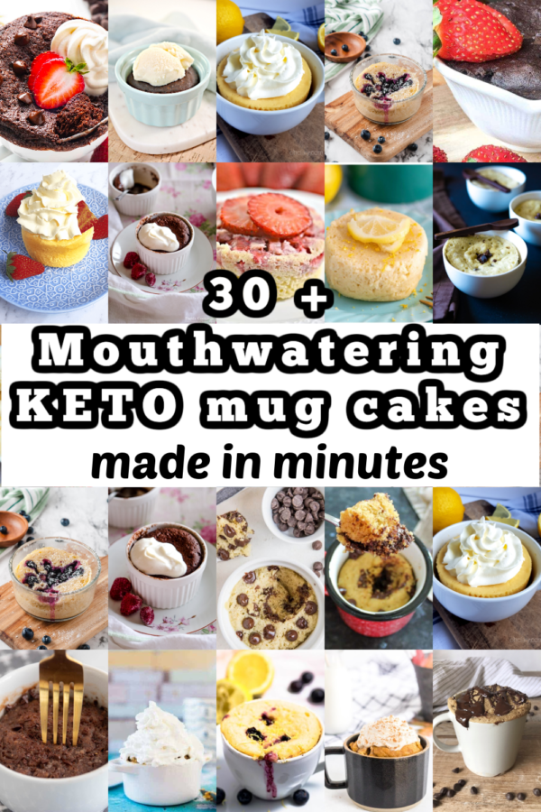 30 The Best Keto Mug Cake Recipes