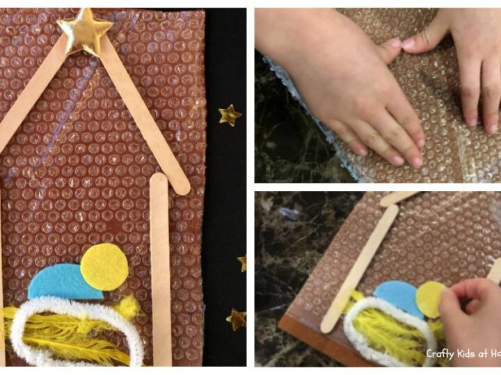 Image for Texture Nativity Art Project for Kids